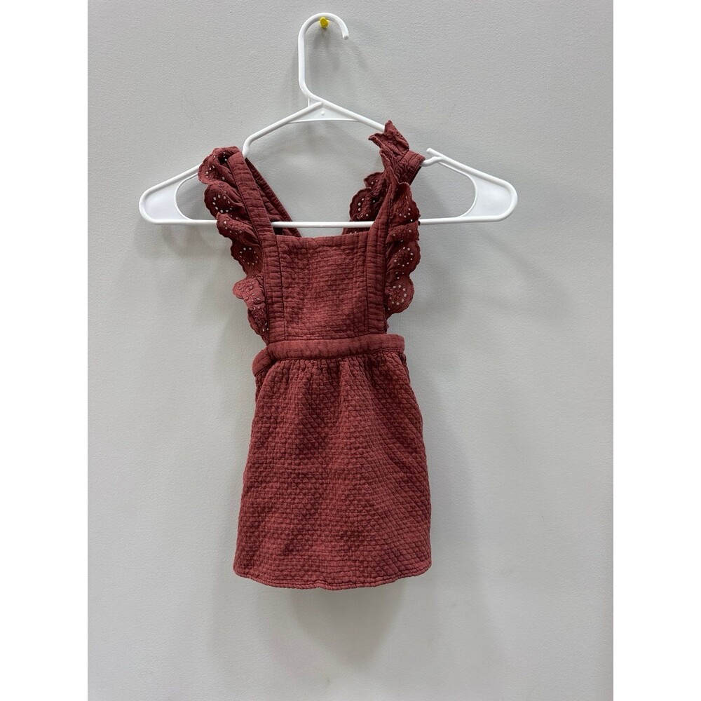 Zara Pinafore Skirtall Dress 2/3 Years